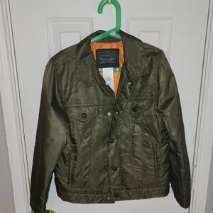 Levi's Kids Olive Green Jacket